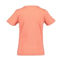 Blue Seven Mädchen T-Shirt Pailletten Mofa lachs