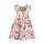 Blue Seven Mädchen Kleid Kurzarm Kirschen off-white