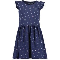 Blue Seven Kleid Schlupfkleid Blümchen dunkelblau