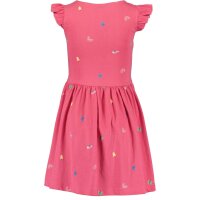 Blue Seven Kleid Schlupfkleid Schmetterlinge Regenbogen pink