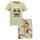 Blue Seven Sommer Set Tukan T-Shirt Shorts Bermuda helles Khaki