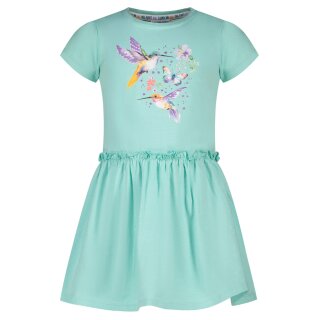 Salt & Pepper Kleid Kurzarm Kolibri opal green