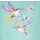 Salt & Pepper Kleid Kurzarm Kolibri opal green
