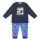 Salt & Pepper Jungen Bagger Schlafanzug lang Pyjama Gr. 92/98