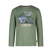 Salt & Pepper Jungen Polizeifahrzeuge Langarmshirt...