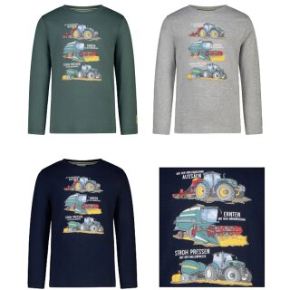 Salt & Pepper Jungen Traktor Langarmshirt drei Farben
