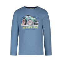 Salt & Pepper Jungen  Langarmshirt Traktor Trekker blue