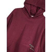 ENERGIERS Jungen Sweatshirt Kapuze Bauchtasche bordeaux