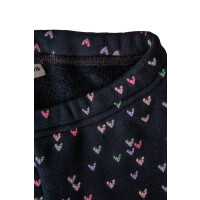 Happy girls Mädchen Winter Thermo Leggings Herzen navy blau