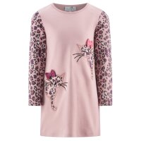 Happy girls Kleid Leo Katze Langarm Dusty Rose