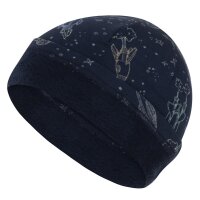 Salt & Pepper Jungen 2er Set Beanie Mütze Schal Loop gefüttert Space dark blue