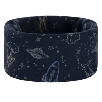 Salt & Pepper Jungen 2er Set Beanie Mütze Schal Loop gefüttert Space dark blue