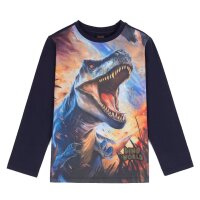 Dino World Dinosaurier T-Rex Langarmshirt navy blazer