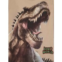 Dino World Dinosaurier T-Rex Langarmshirt beige