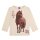 Miss Melody Langarmshirt braunes Pferd Best Friend Antique White