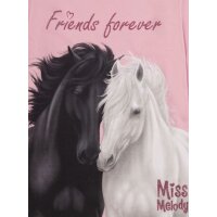 Miss Melody Langarmshirt Pferdeduo Friends Forever Pink...