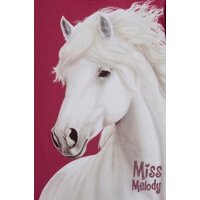 Miss Melody Langarmshirt weißes  stolzes Pferd Malaga
