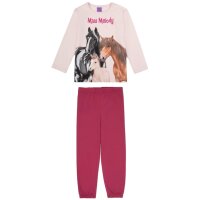 Miss Melody Pyjama Schlafanzug lang Pferdefamilie Rose...