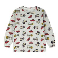 ENERGIERS Jungen Schlafanzug lang Pyjama Autos Ice Green