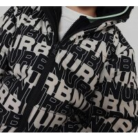 BÒBOLI Jungen Winterjacke Wendejacke schwarz weiß