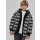 BÒBOLI Jungen Winterjacke Wendejacke schwarz weiß