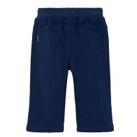 BÒBOLI Hose Gabardine gefüttert marine blau