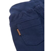 BÒBOLI Hose Gabardine gefüttert marine blau