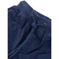 BÒBOLI Hose Gabardine gefüttert marine blau