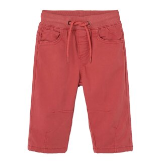 BÒBOLI Hose Gabardine gefüttert cayenne