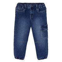 BÒBOLI Jungen Jeans Hose Schlupfhose denim blue