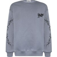 blue effect boys Sweatshirt Pullover Oversize steingrau