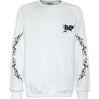 blue effect boys Sweatshirt Pullover Oversize weiß