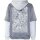 blue effect boys Hoodie Kapuzen Sweatshirt Oversized Steingrau weiß.