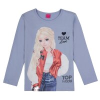 TOPModel June Langarmshirt TEAM Love Zen Blue
