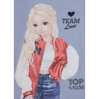 TOPModel June Langarmshirt TEAM Love Zen Blue