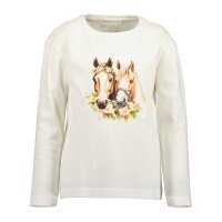 Blue Seven Mädchen Langarmshirt Pferdeköpfe...