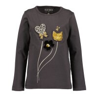Blue Seven Mädchen Langarmshirt Wendepailletten...