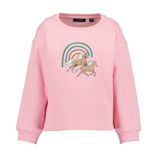 Blue Seven Mädchen Sweatshirt Pullover Pferde Azalee