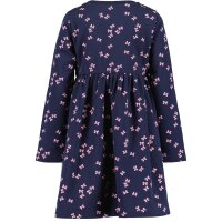 Blue Seven Mädchen Sweatkleid Schleife Kleid Langarm nachtblau