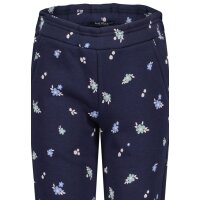 Blue Seven Mädchen Hose Blumen Jogginghose Sweathose nachtblau