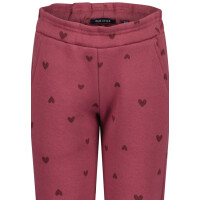 Blue Seven Mädchen Hose Herzen Jogginghose Sweathose weinrot