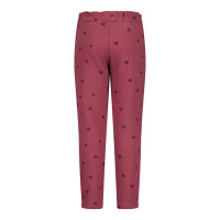 Blue Seven Mädchen Hose Herzen Jogginghose Sweathose weinrot