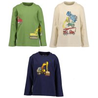Blue Seven Jungen Langarmshirt Baufahrzeuge