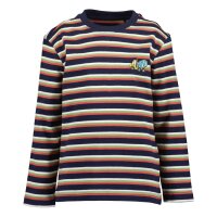 Blue Seven Jungen Langarmshirt T-Shirt Langarm Betonmischer Ringel nachtblau