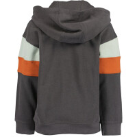 Blue Seven Jungen Kapuzen Sweatshirt Pullover Bear Adventure anthrazit