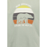 Blue Seven Jungen Kapuzen Sweatshirt Pullover Bear Adventure gletscher