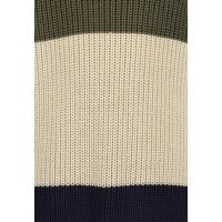 Blue Seven Jungen Pullover Strickpullover dreifarbig oliv