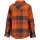 Blue Seven Jungen Hemd kariert Karohemd Langarm Flanelhemd kupfer