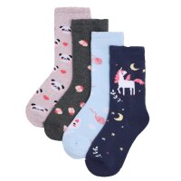 Ysabel Mora 4er Pack Mädchen Thermosocken...