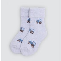 Ysabel Mora 2er Pack Baby Thermo Strümpfe Socken Traktor Glücksschwein